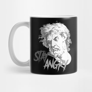 Stay Angry statue Mug